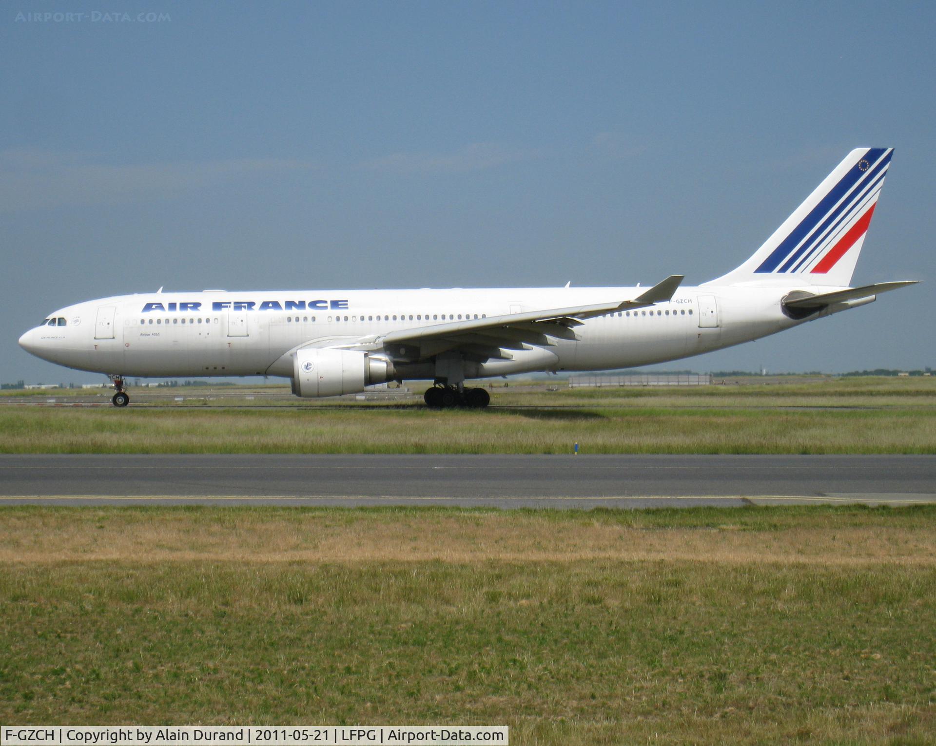 F-GZCH, 2000 Airbus A330-243 C/N 500, Up for a return to a destination in the US