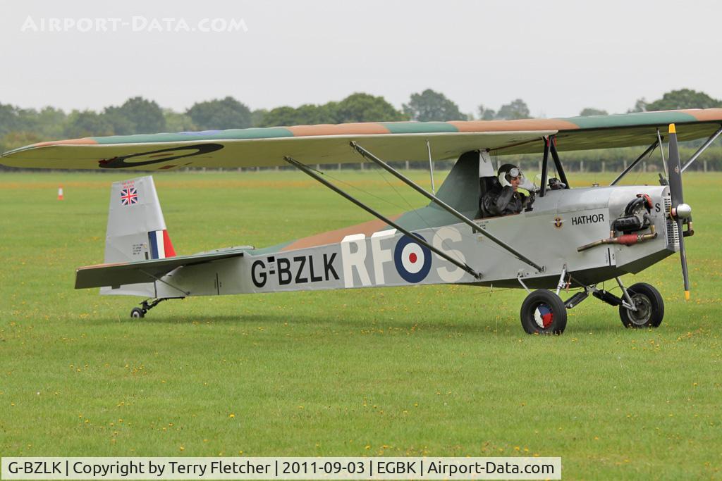G-BZLK, 2006 Slingsby T-31 Cadet Motor Glider III C/N PFA 042-13629, At 2011 LAA Rally