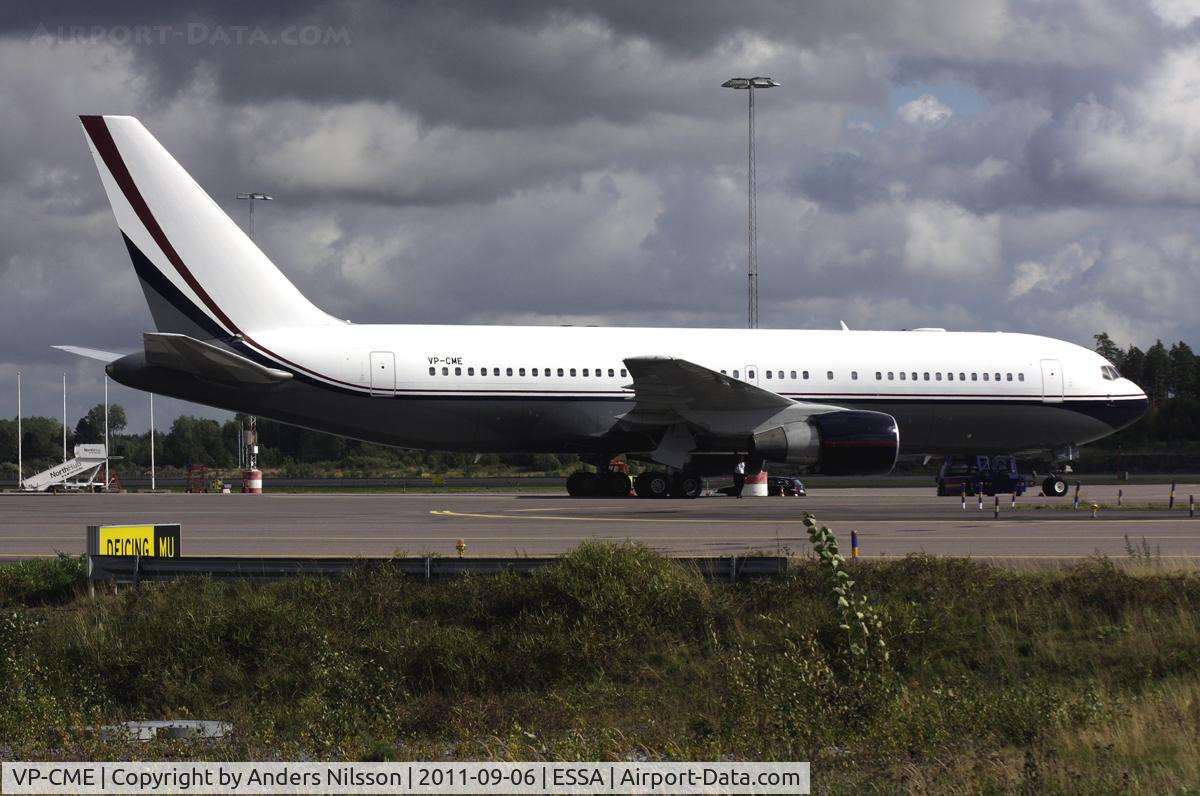 VP-CME, 1982 Boeing 767-231 C/N 22567, Parked at ramp M.
