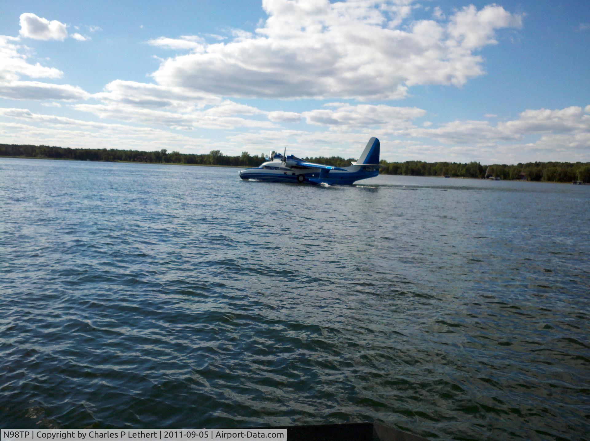 N98TP, 1951 Grumman HU-16B Albatross C/N G-243, N98TP on Pelican Lake in Brainerd Lakes Area MN