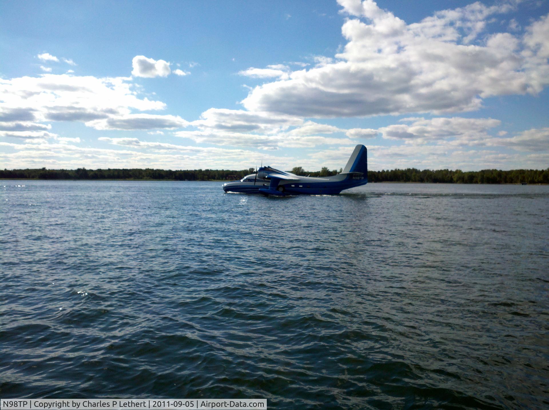 N98TP, 1951 Grumman HU-16B Albatross C/N G-243, N98TP on Pelican Lake in Brainerd Lakes Area MN