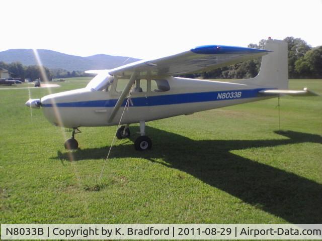 N8033B, 1957 Cessna 172 C/N 29833, Straight Tailed Cessna 172