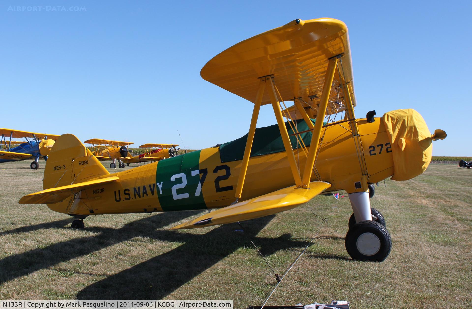 N133R, 1942 Boeing B75N1 C/N 75-6881, Stearman
