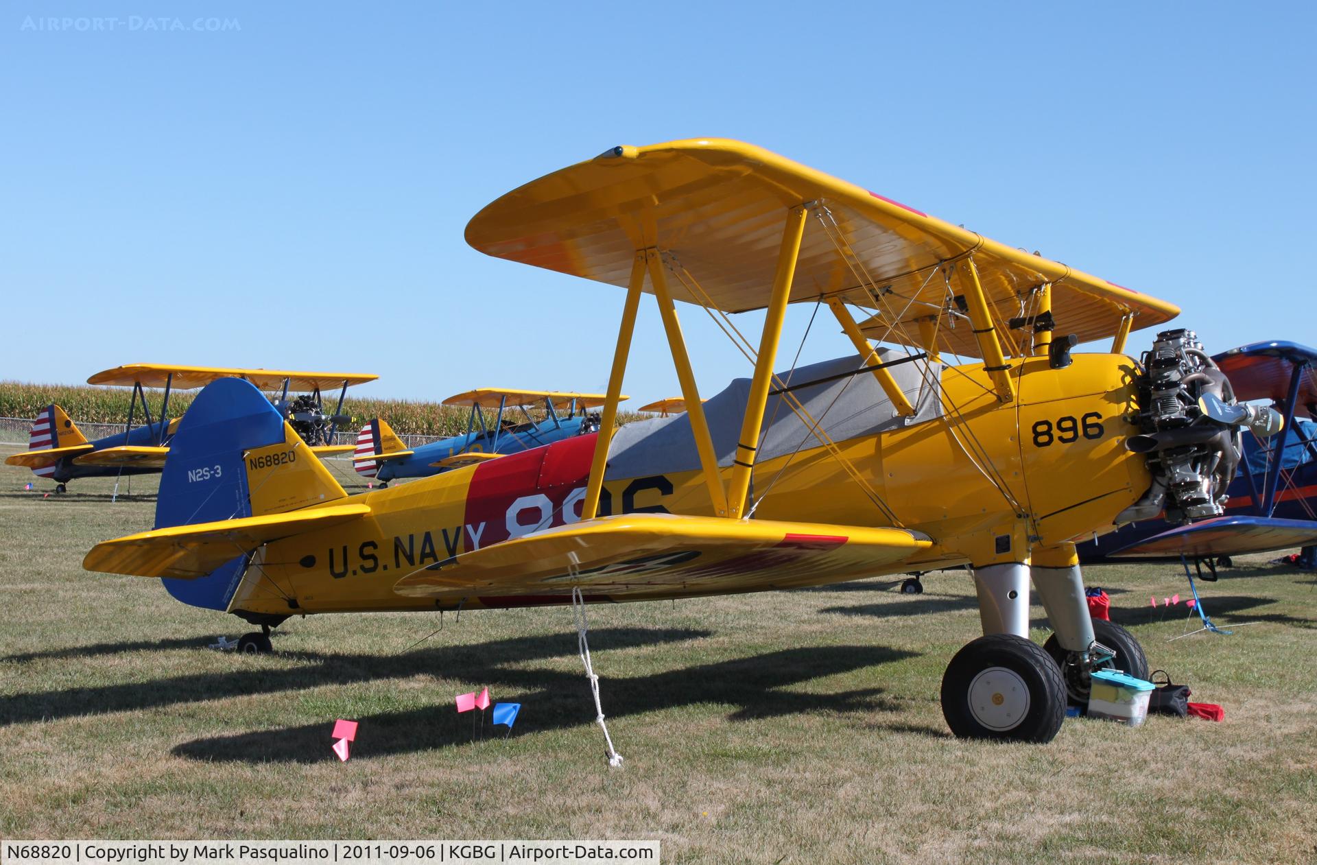 N68820, 1944 Boeing A75N1(PT17) C/N 75-5350, Stearman