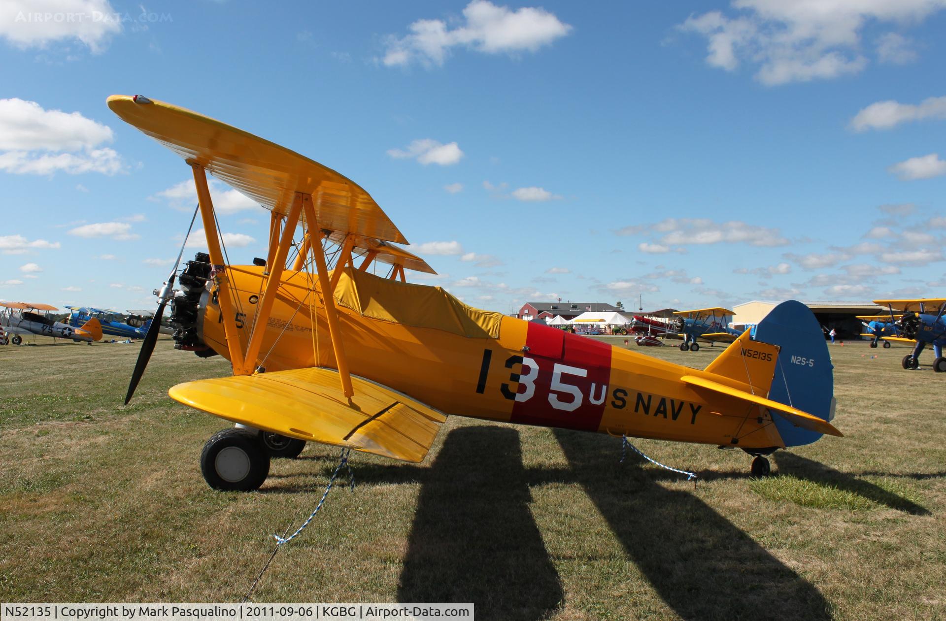 N52135, 1943 Boeing N2S-5 C/N 75-8758, Stearman
