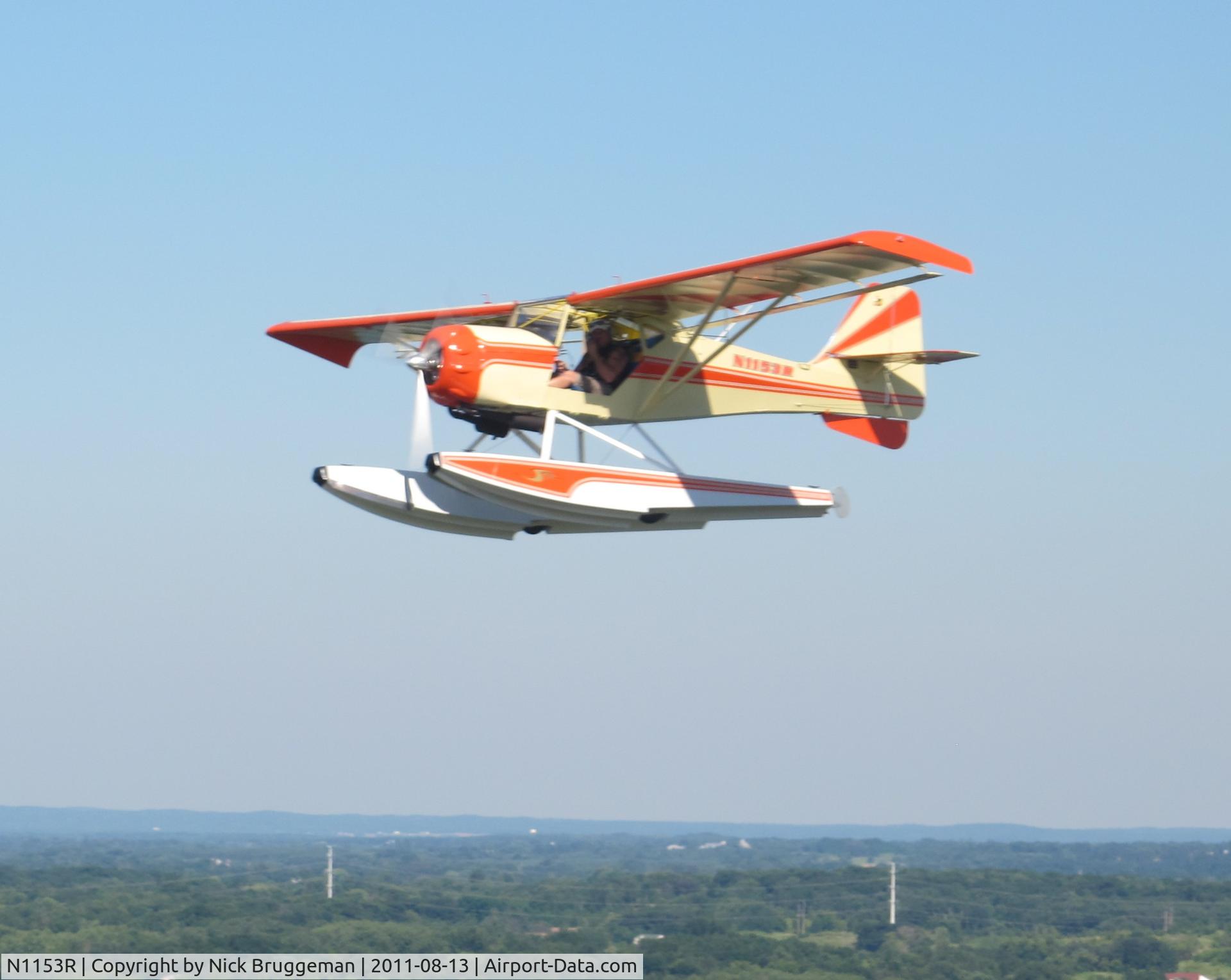 N1153R, Denney Kifox Model 3 C/N 880, Air to Air