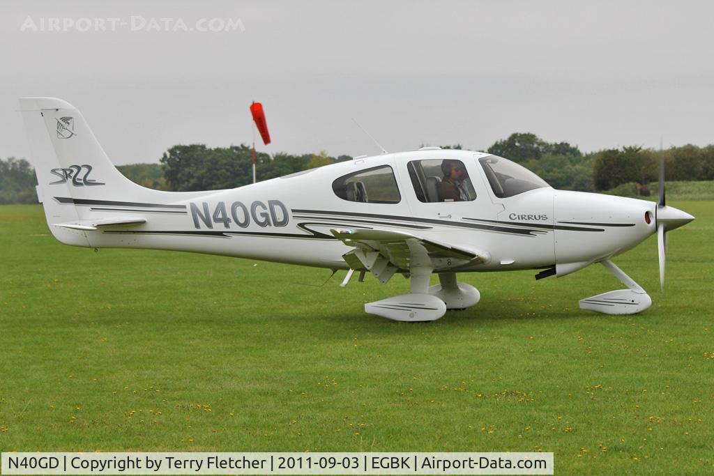 N40GD, 2003 Cirrus SR22 C/N 0473, At 2011 LAA Rally