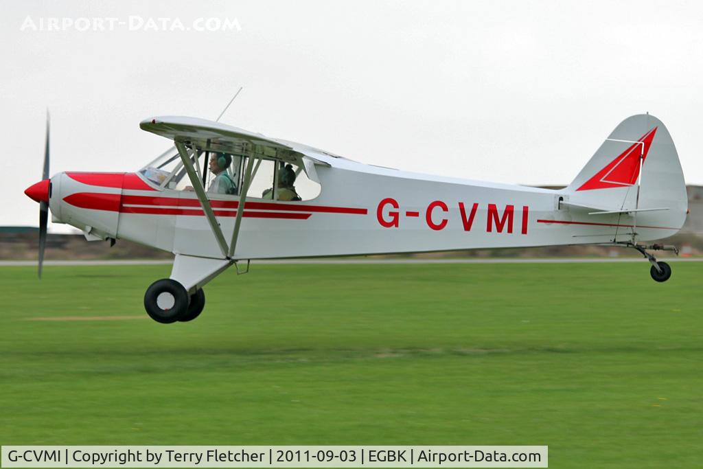 G-CVMI, 1957 Piper PA-18-150 Super Cub C/N 18-5700, At 2011 LAA Rally at Sywell