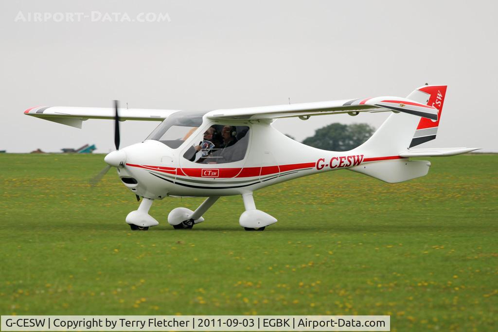 G-CESW, 2007 Flight Design CTSW C/N 8296, At 2011 LAA Rally at Sywell