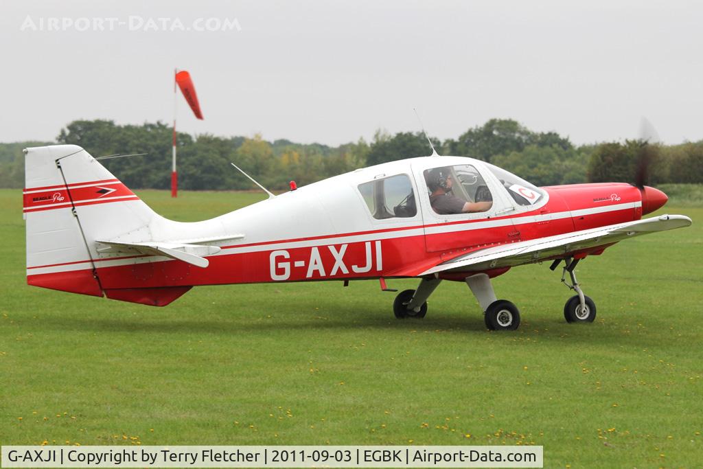 G-AXJI, 1969 Beagle B-121 Pup Series 2 (Pup 150) C/N B121-090, At 2011 LAA Rally at Sywell