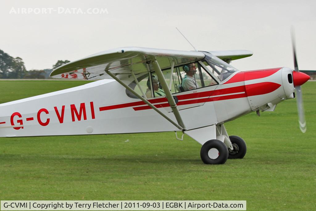 G-CVMI, 1957 Piper PA-18-150 Super Cub C/N 18-5700, At 2011 LAA Rally at Sywell
