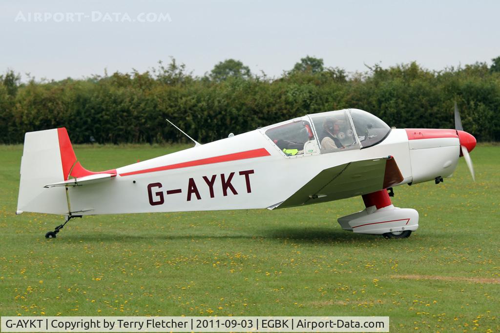 G-AYKT, 1957 SAN Jodel D-117 C/N 507, At 2011 LAA Rally at Sywell