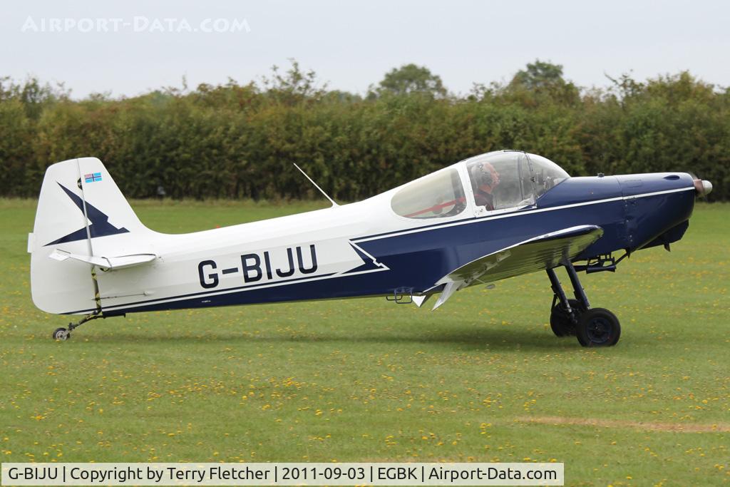 G-BIJU, 1957 Piel CP-301A Emeraude C/N 221, At 2011 LAA Rally at Sywell