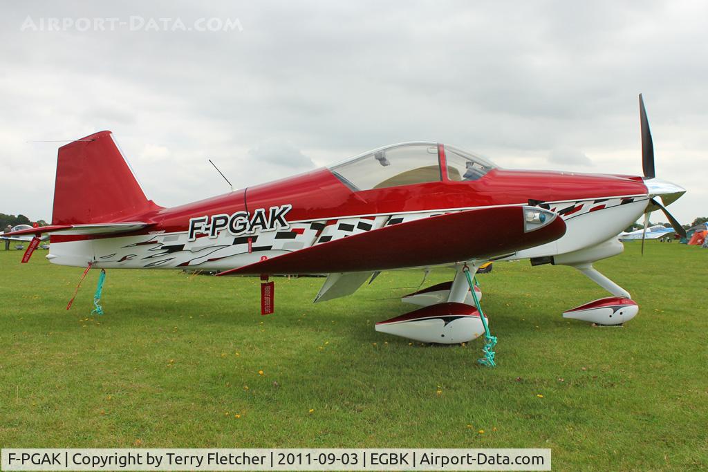 F-PGAK, Vans RV-6A C/N 24408, At 2011 LAA Rally at Sywell