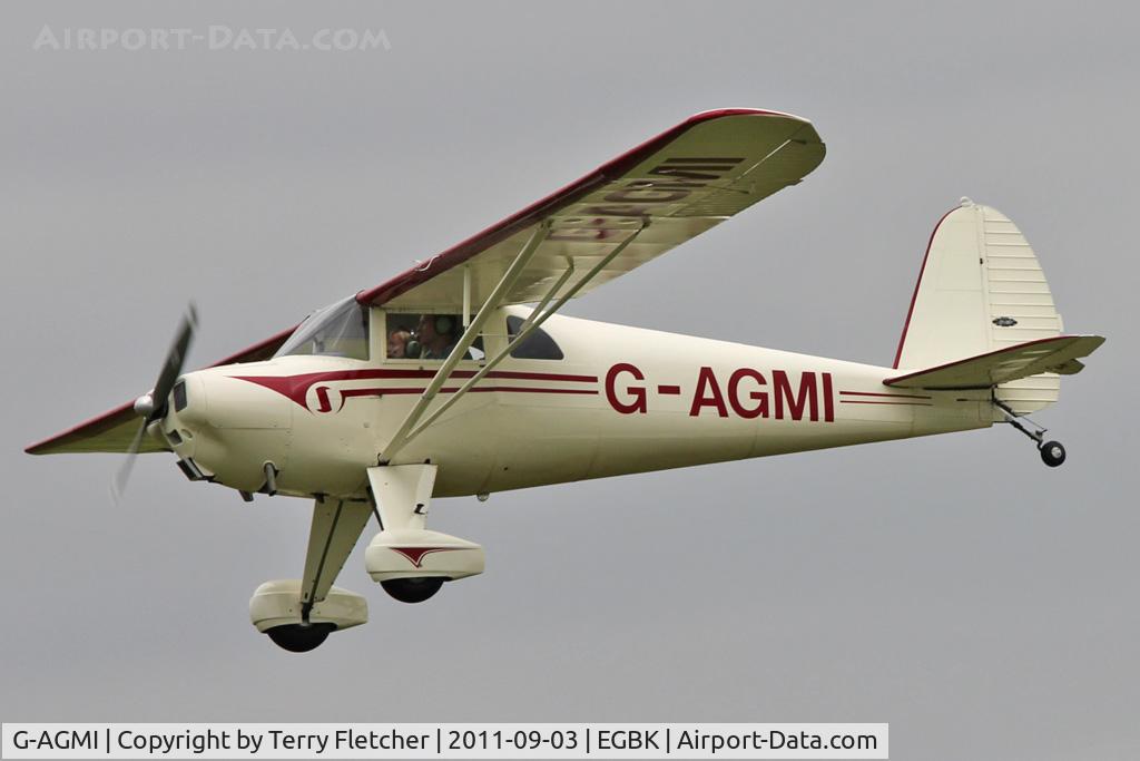 G-AGMI, 1941 Luscombe 8E Silvaire C/N 1569, At 2011 LAA Rally at Sywell