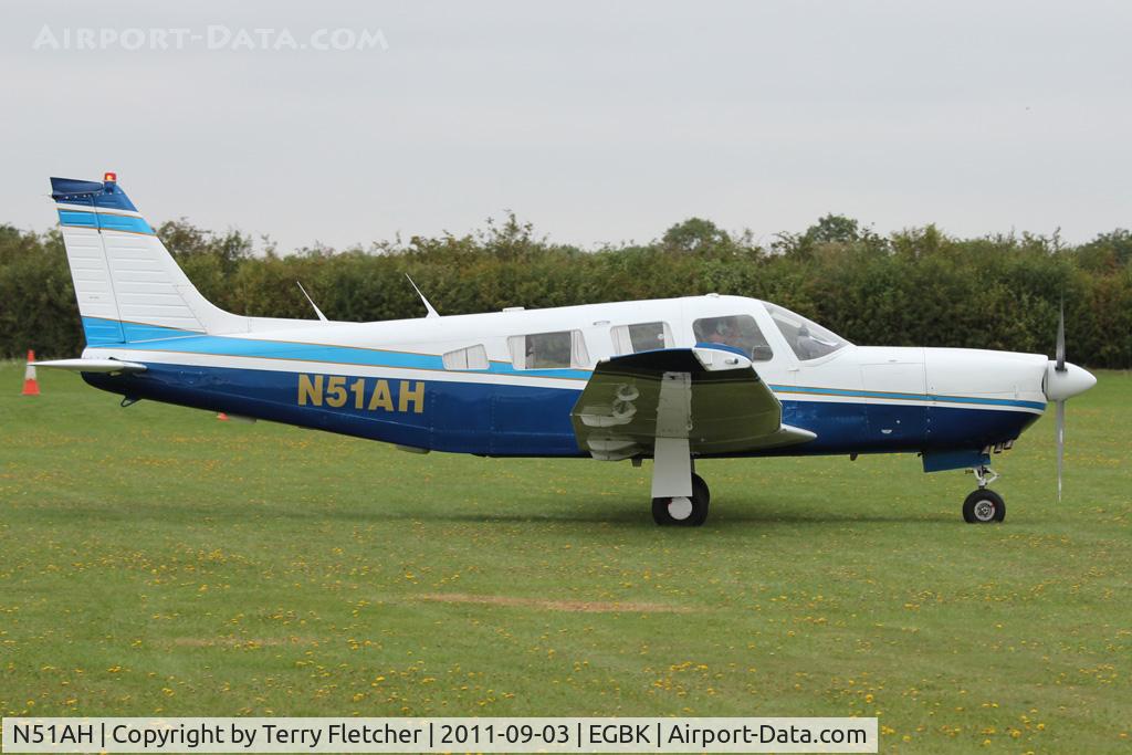 N51AH, 1984 Piper PA-32R-301 C/N 32R-8413017, At 2011 LAA Rally at Sywell