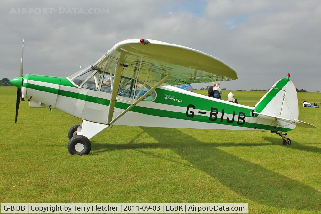 G-BIJB, 1980 Piper PA-18-150 Super Cub C/N 18-8009001, At 2011 LAA Rally at Sywell
