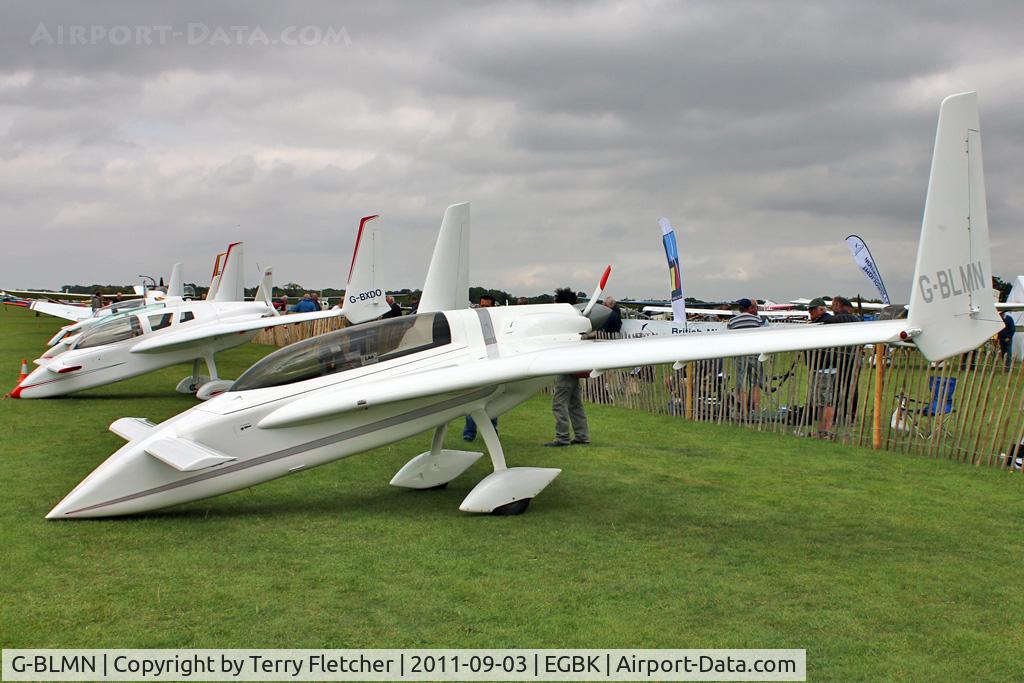 G-BLMN, 1986 Rutan Long-EZ C/N PFA 074A-10648, At 2011 LAA Rally at Sywell