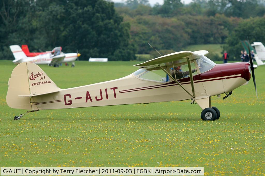 G-AJIT, 1946 Auster J-1 Kingsland C/N 2337, At 2011 LAA Rally at Sywell
