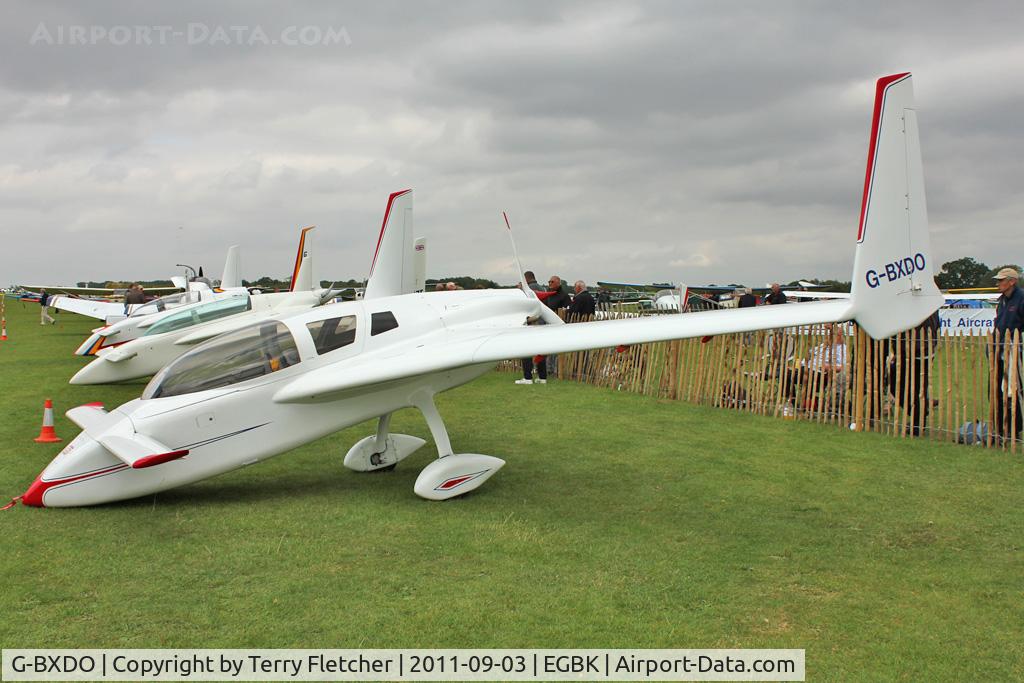 G-BXDO, 1998 Co-Z Cozy Mark III C/N PFA 159-12032, At 2011 LAA Rally at Sywell