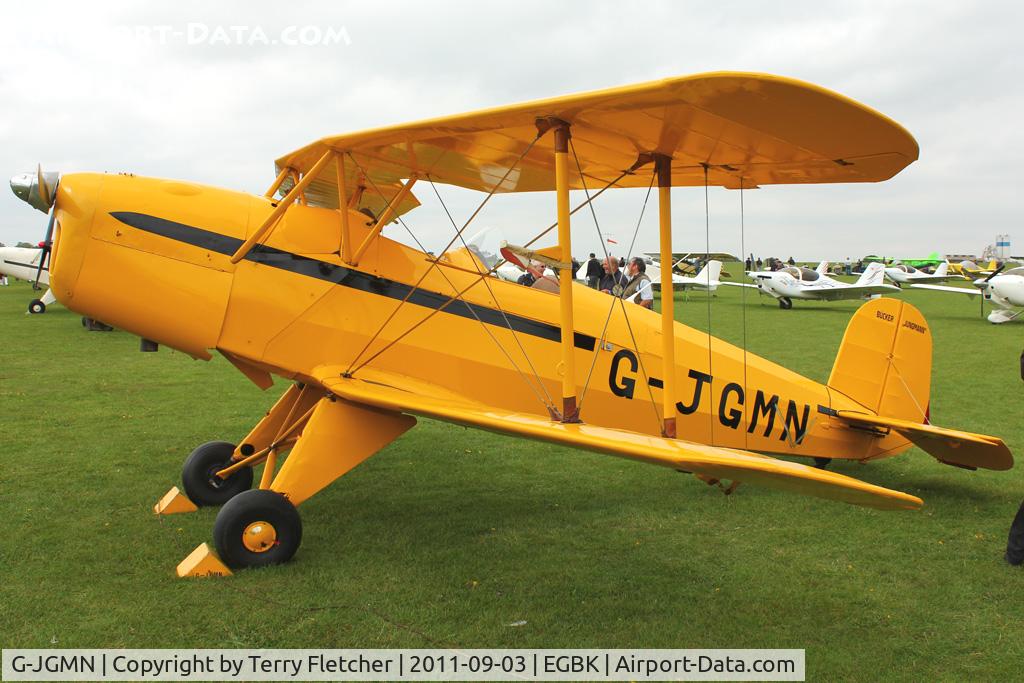 G-JGMN, 1953 CASA 1-131E Jungmann C/N 2011, At 2011 LAA Rally at Sywell