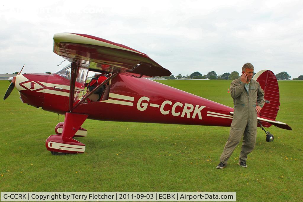 G-CCRK, 1946 Luscombe 8A C/N 3186, At 2011 LAA Rally at Sywell