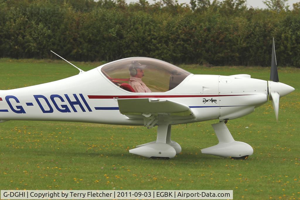 G-DGHI, 2004 Dyn'Aero MCR-01 Club C/N PFA 301A-14128, At 2011 LAA Rally at Sywell