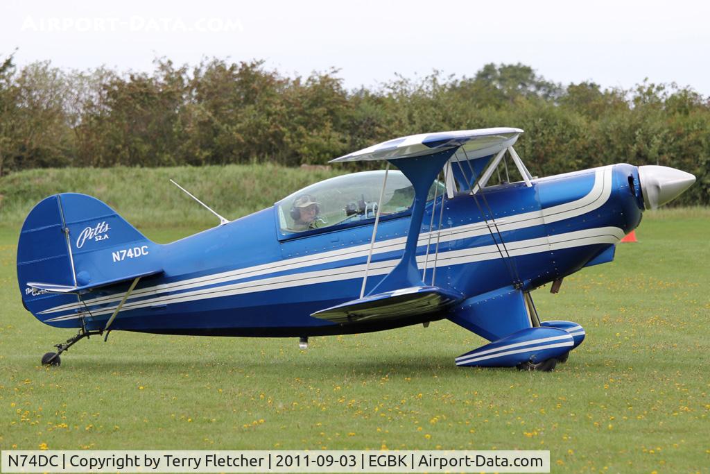 N74DC, 1980 Aerotek Pitts S-2A Special C/N 2228, At 2011 LAA Rally at Sywell