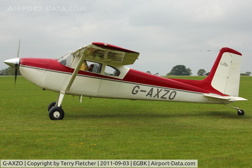 G-AXZO, 1954 Cessna 180 C/N 31137, At 2011 LAA Rally at Sywell