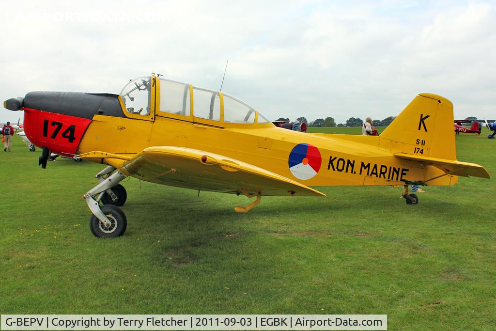 G-BEPV, 1950 Fokker S.11-1 Instructor C/N 6274, At 2011 LAA Rally at Sywell