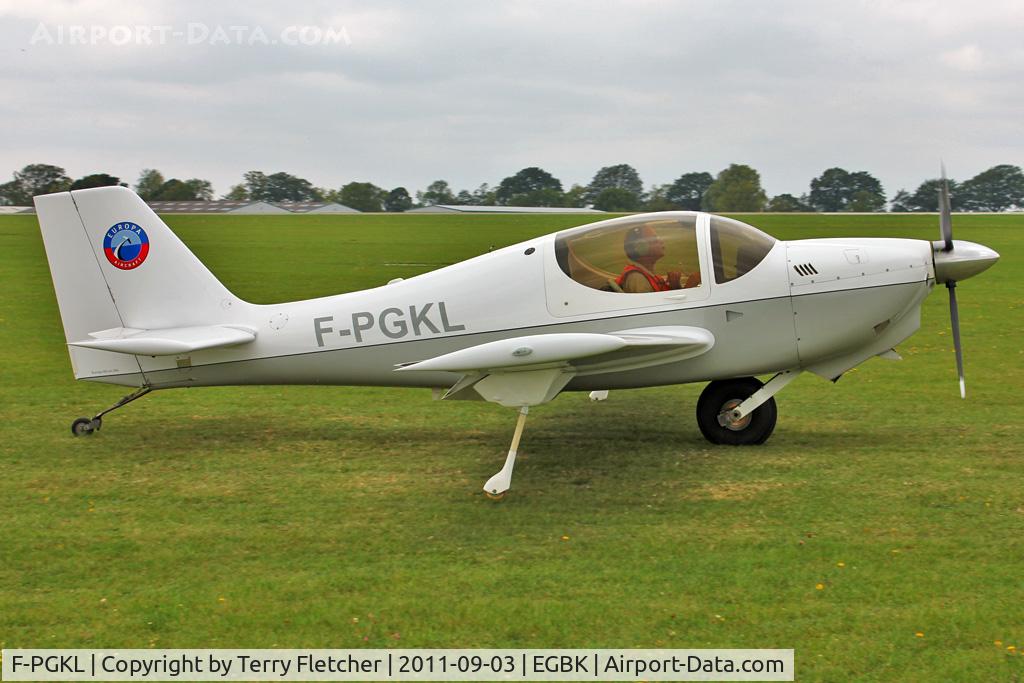 F-PGKL, Europa XS Monowheel C/N 395, At 2011 LAA Rally at Sywell
