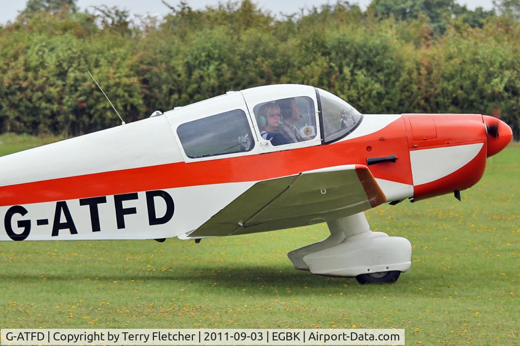 G-ATFD, 1962 Jodel DR-1050 Ambassadeur C/N 311, At 2011 LAA Rally at Sywell