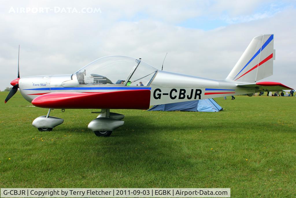G-CBJR, 2002 Evektor-Aerotechnik EV-97 Eurostar C/N PFA 315-13845, At 2011 LAA Rally at Sywell
