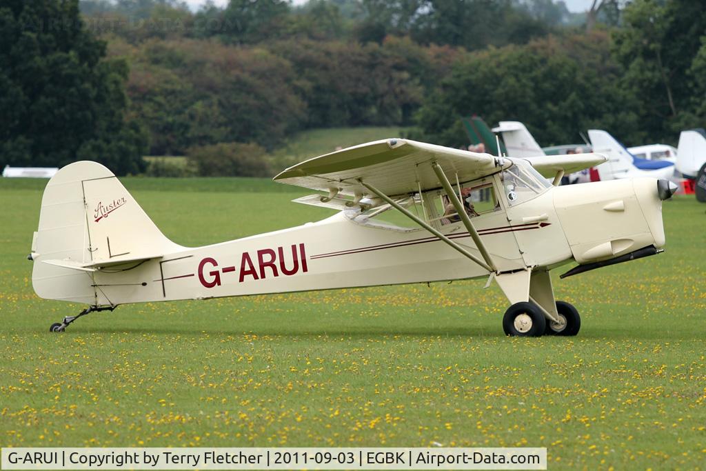 G-ARUI, 1962 Beagle A-61 Terrier 1 C/N 2529, At 2011 LAA Rally at Sywell