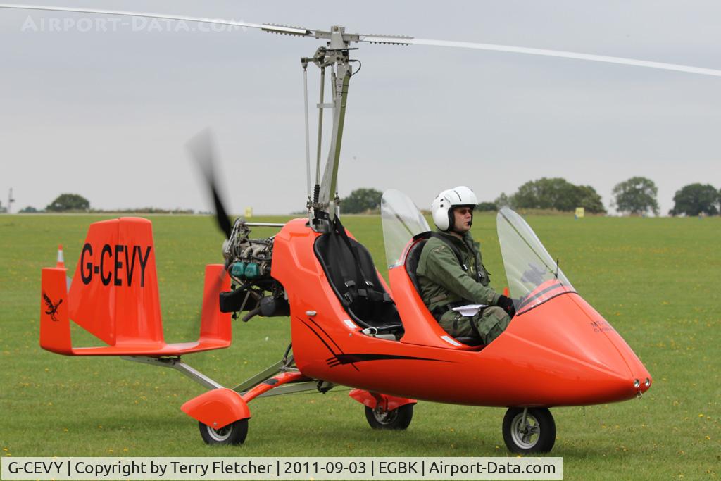 G-CEVY, 2007 Rotorsport UK MT-03 C/N RSUK/MT-03/025, At 2011 LAA Rally