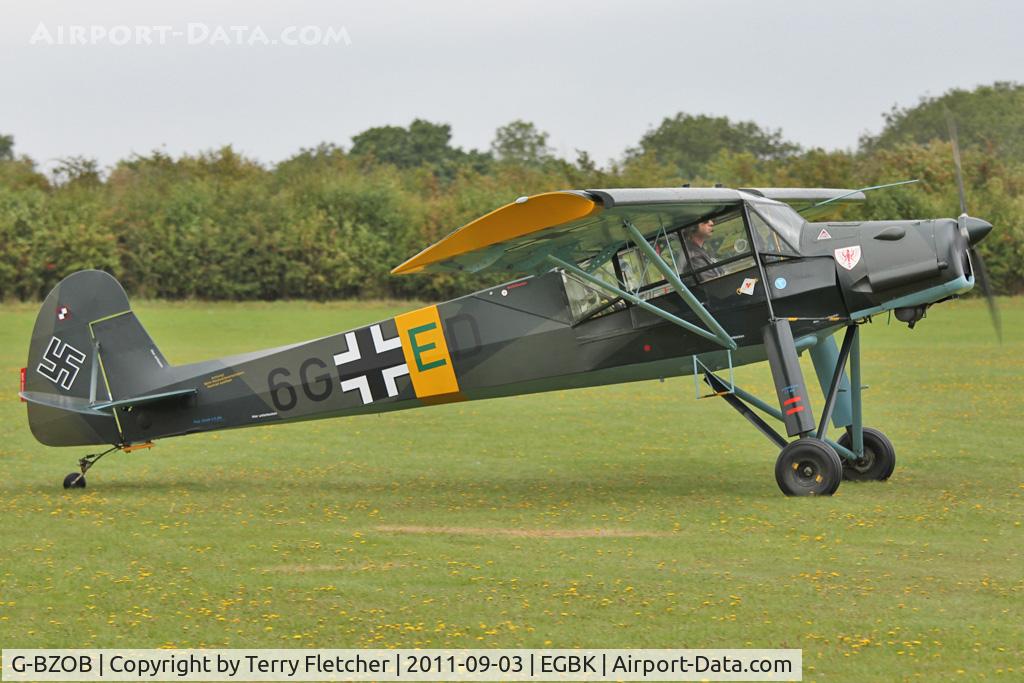 G-BZOB, 2004 Slepcev Storch C/N PFA 316-13592, At 2011 LAA Rally