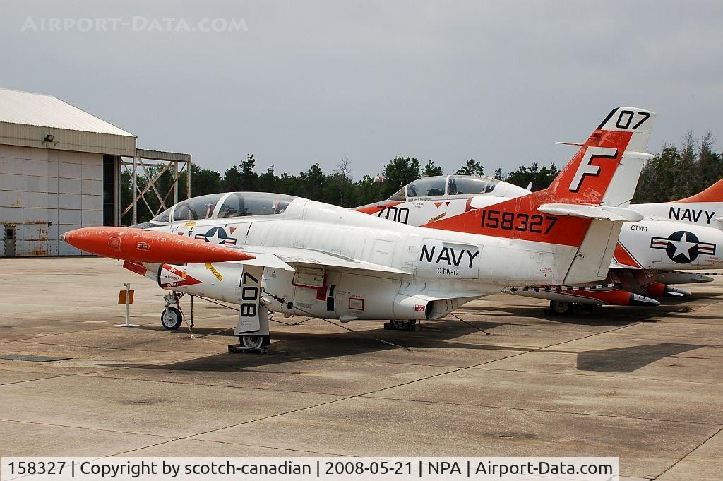 158327, Rockwell T-2C Buckeye C/N 340-18, Rockwell T-2C Buckeye at the National Naval Aviation Museum, Pensacola, FL