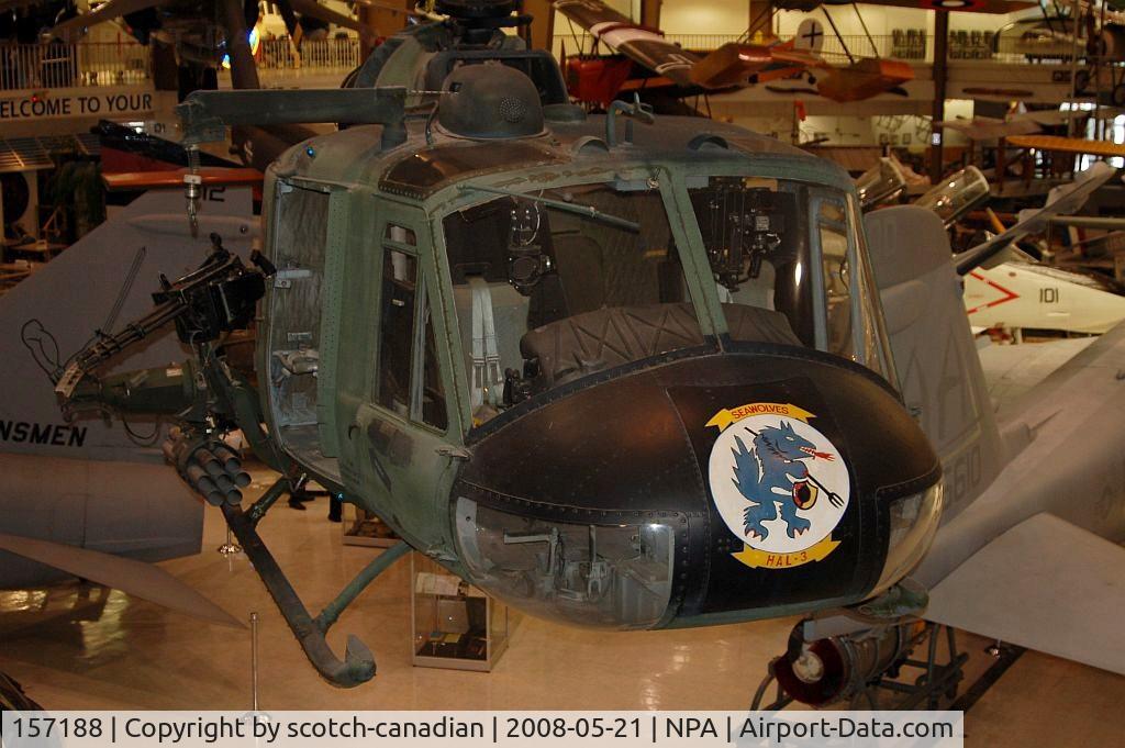 157188, 1970 Bell HH-1K Iroquois C/N 6312, 1970 Bell HH-1K Iroquois at the National Naval Aviation Museum, Pensacola, FL