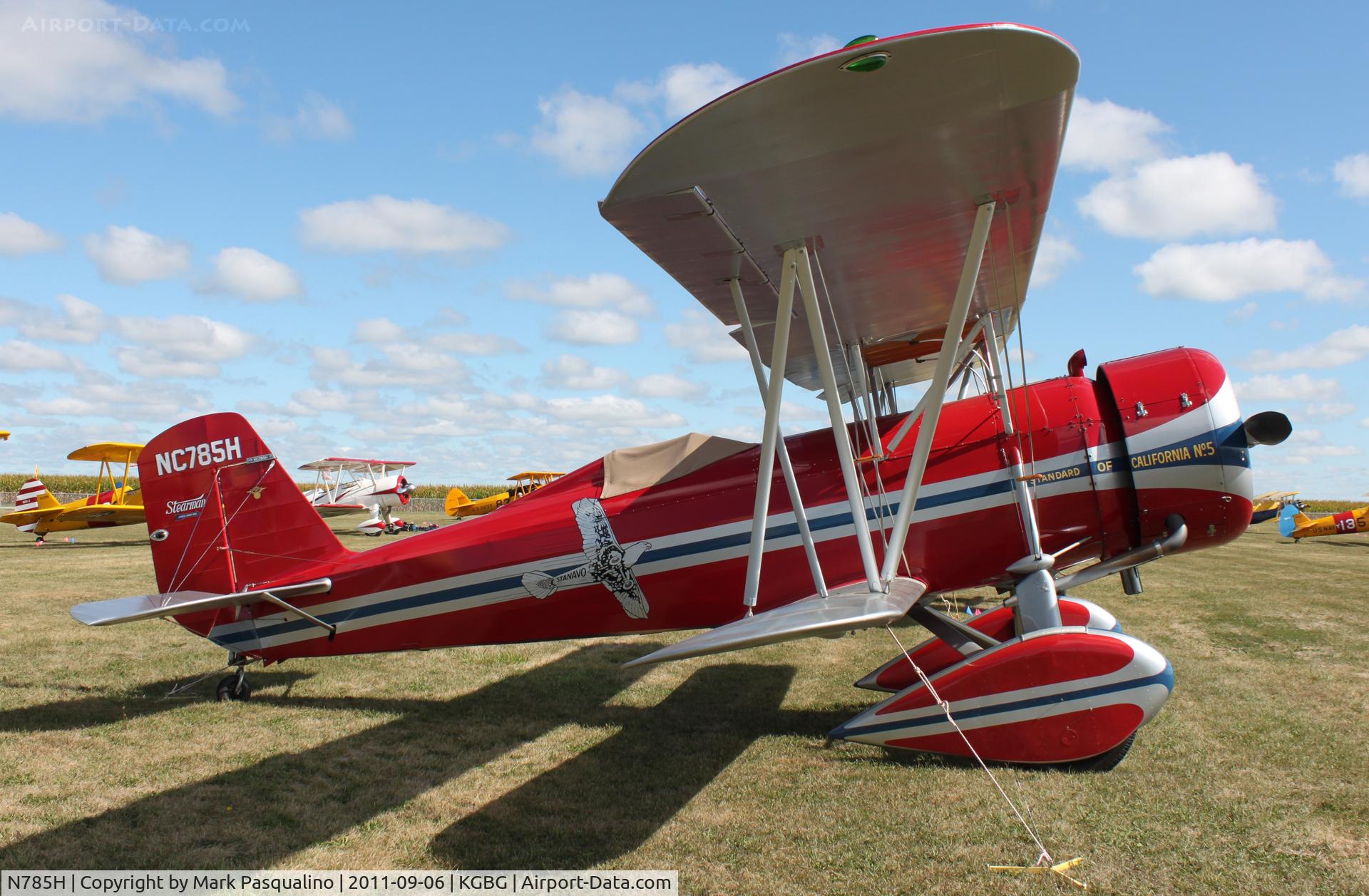 N785H, 1930 Stearman 4-E Junior Speedmail C/N 4022, Stearman 4E