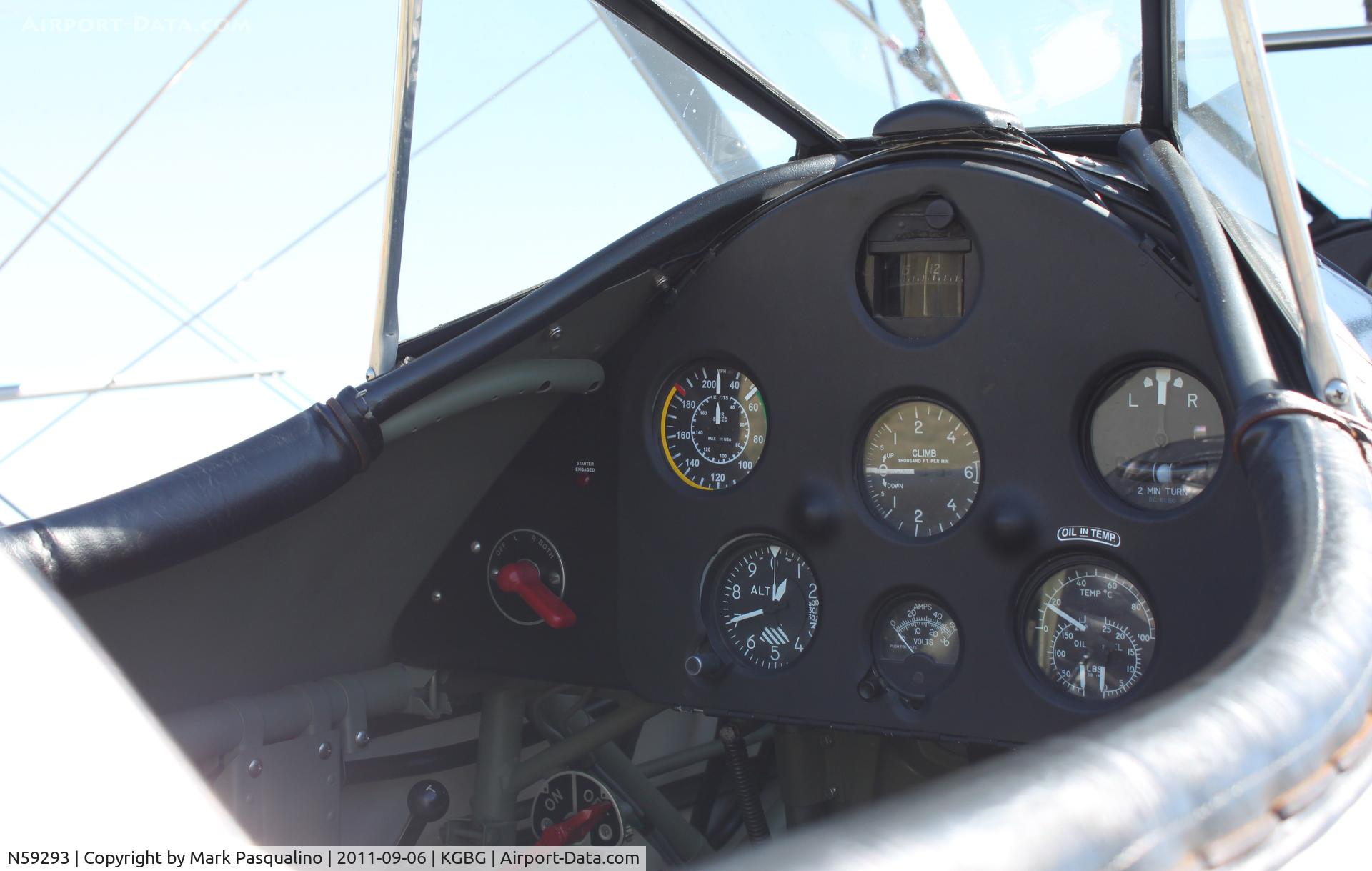 N59293, 1942 Boeing B75N1 C/N 75-3221, Stearman