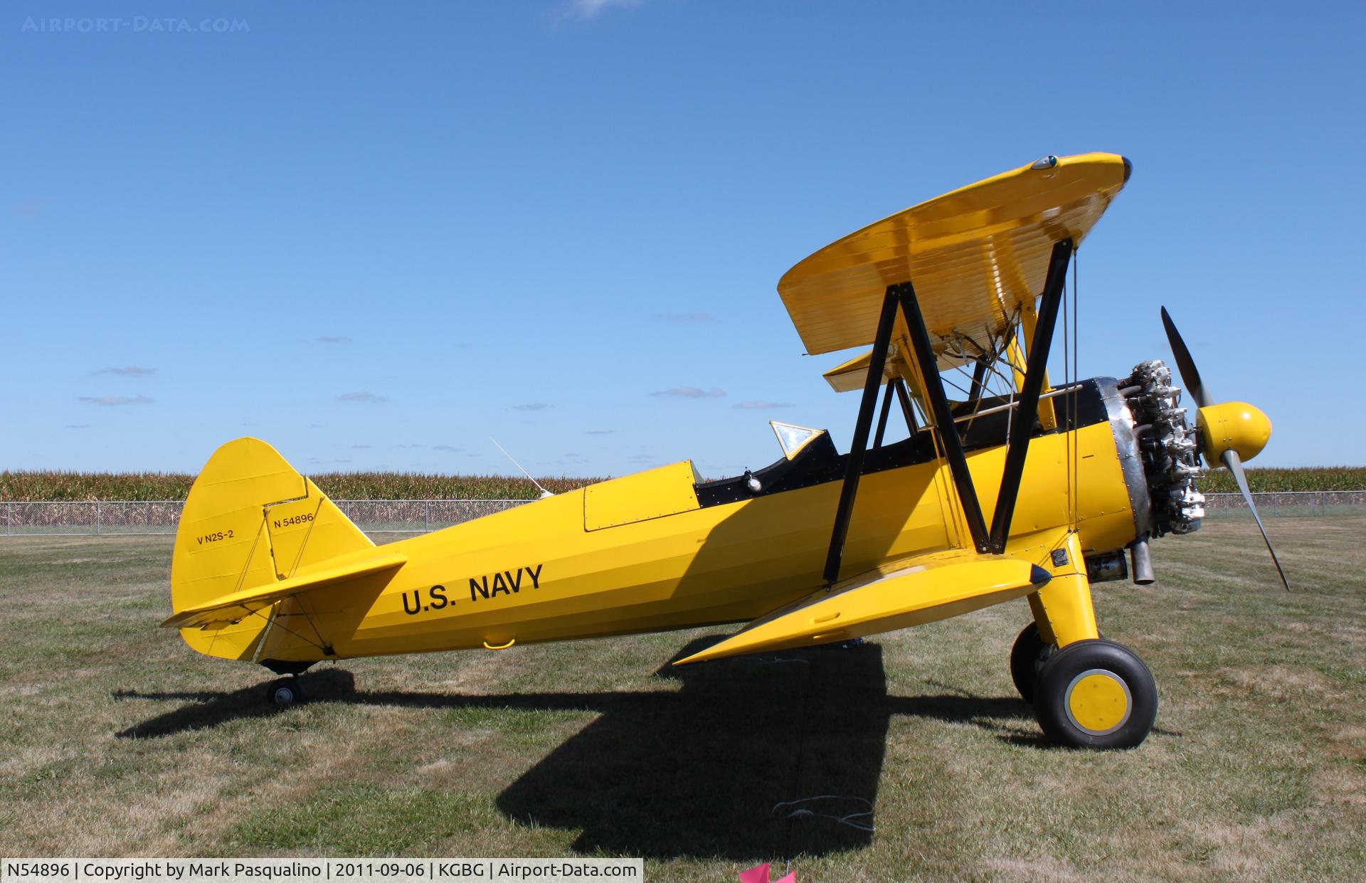 N54896, 1942 Boeing A75L300 C/N 75-1332, Stearman