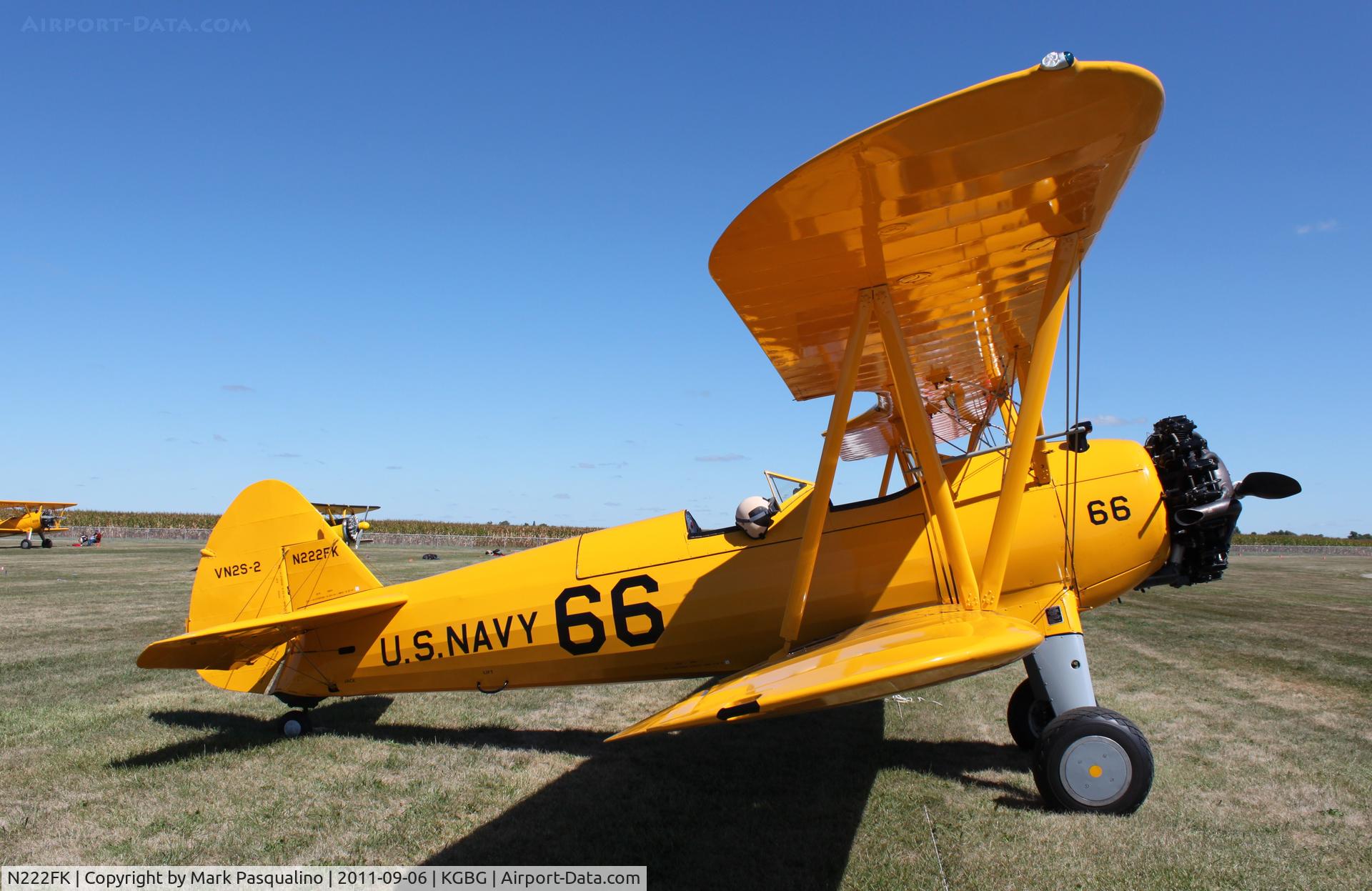 N222FK, 1943 Boeing A75 C/N 75-4559, Stearman