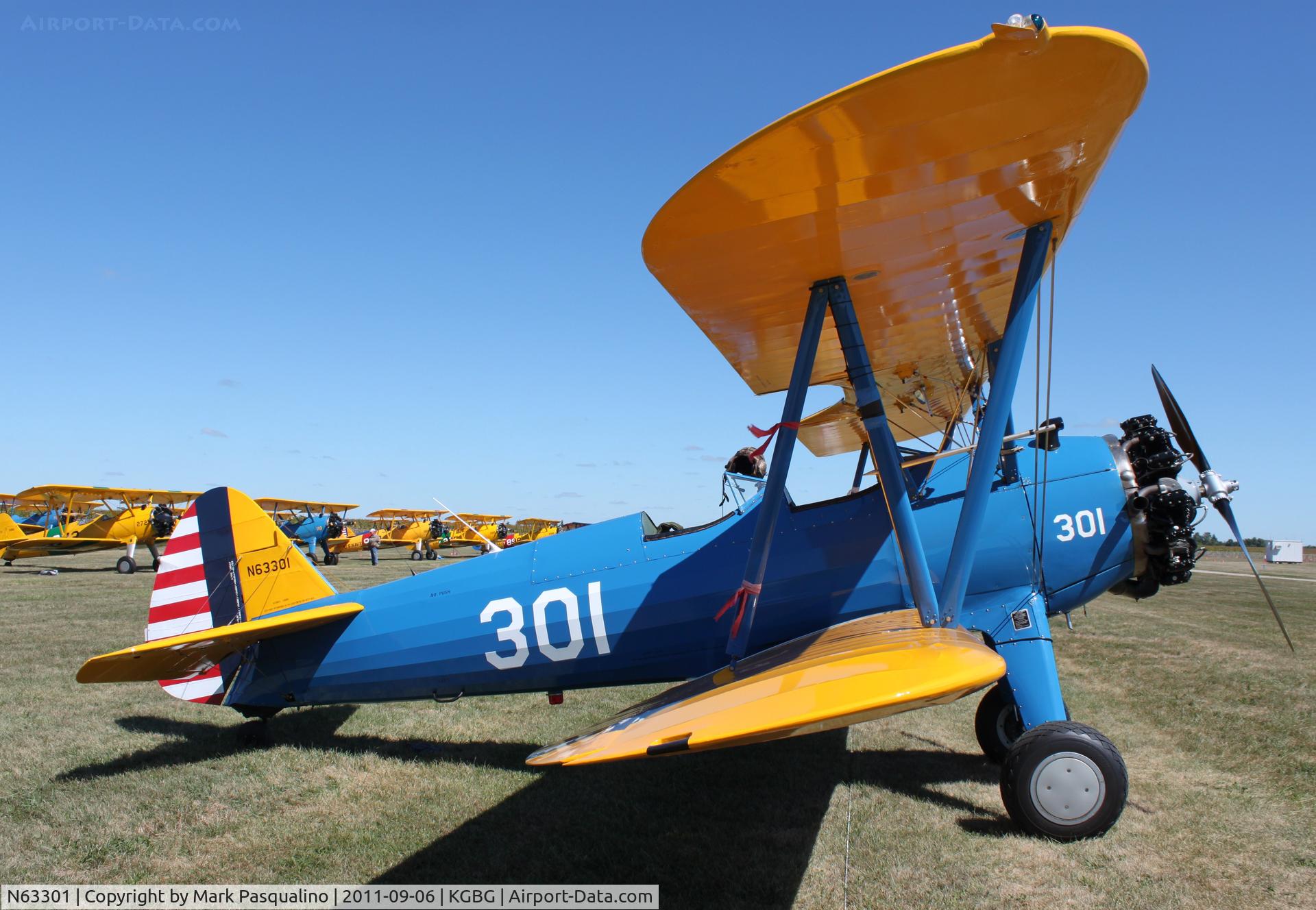 N63301, 1942 Boeing 75 C/N 75-3835, Stearman