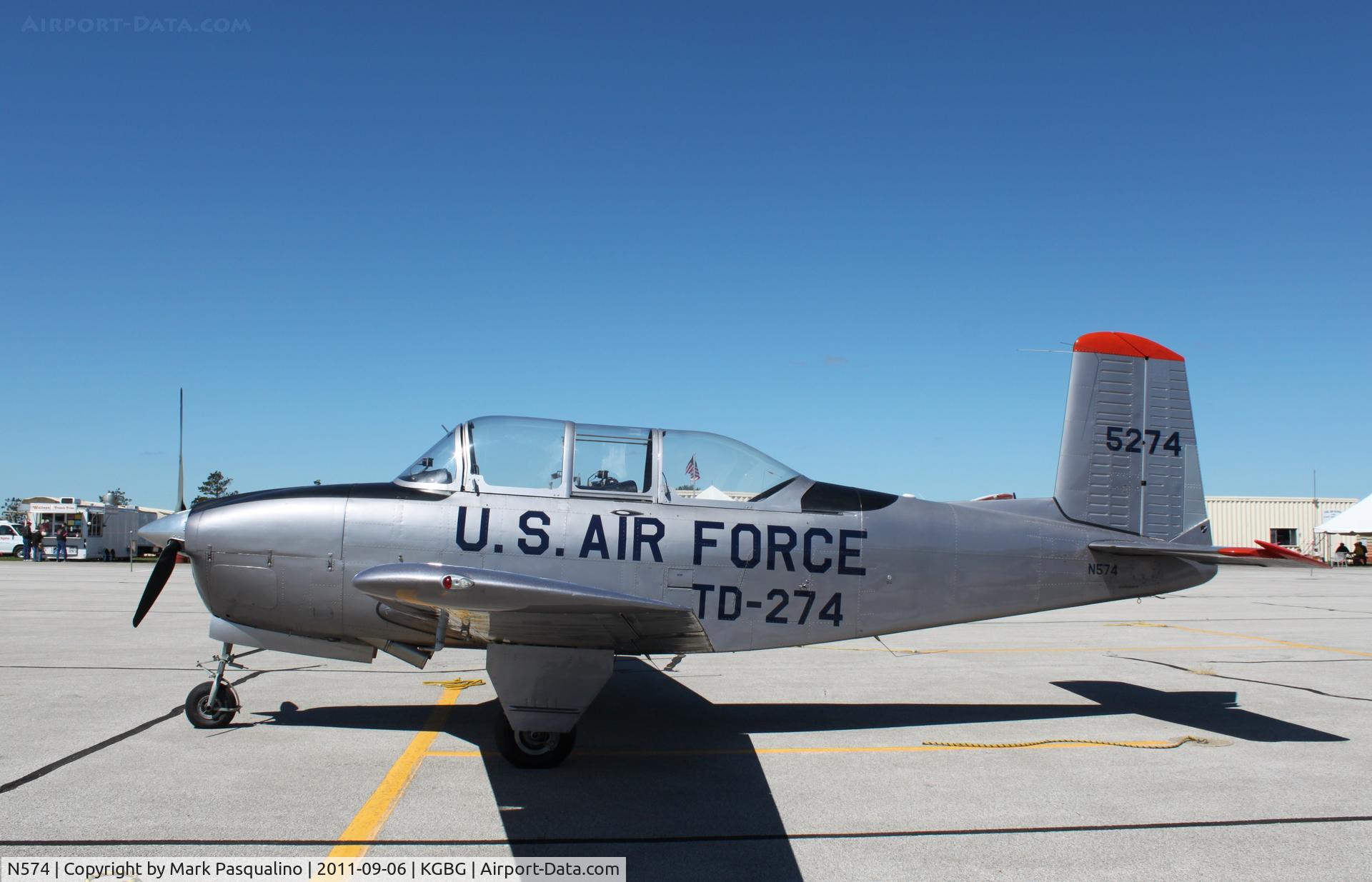 N574, Beech A45 C/N G-831, Beech T-34A