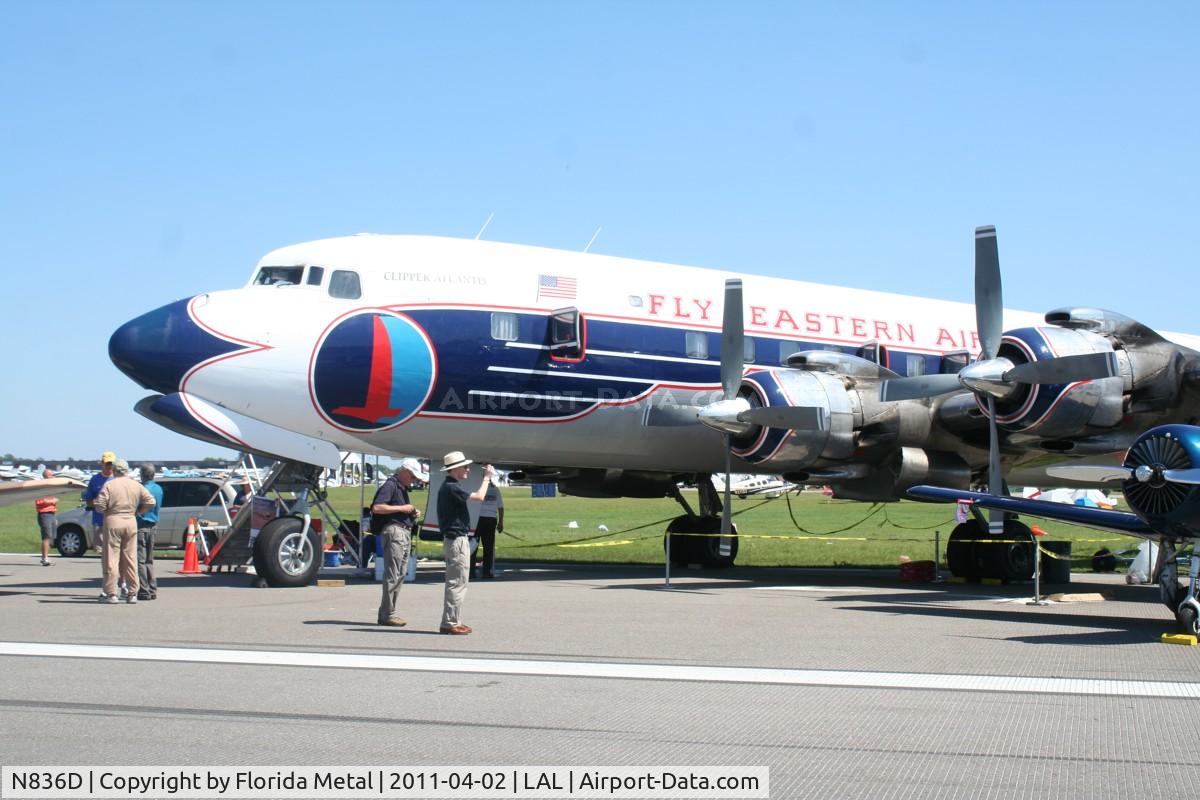 N836D, 1957 Douglas DC-7B C/N 45345, Eastern DC-7B