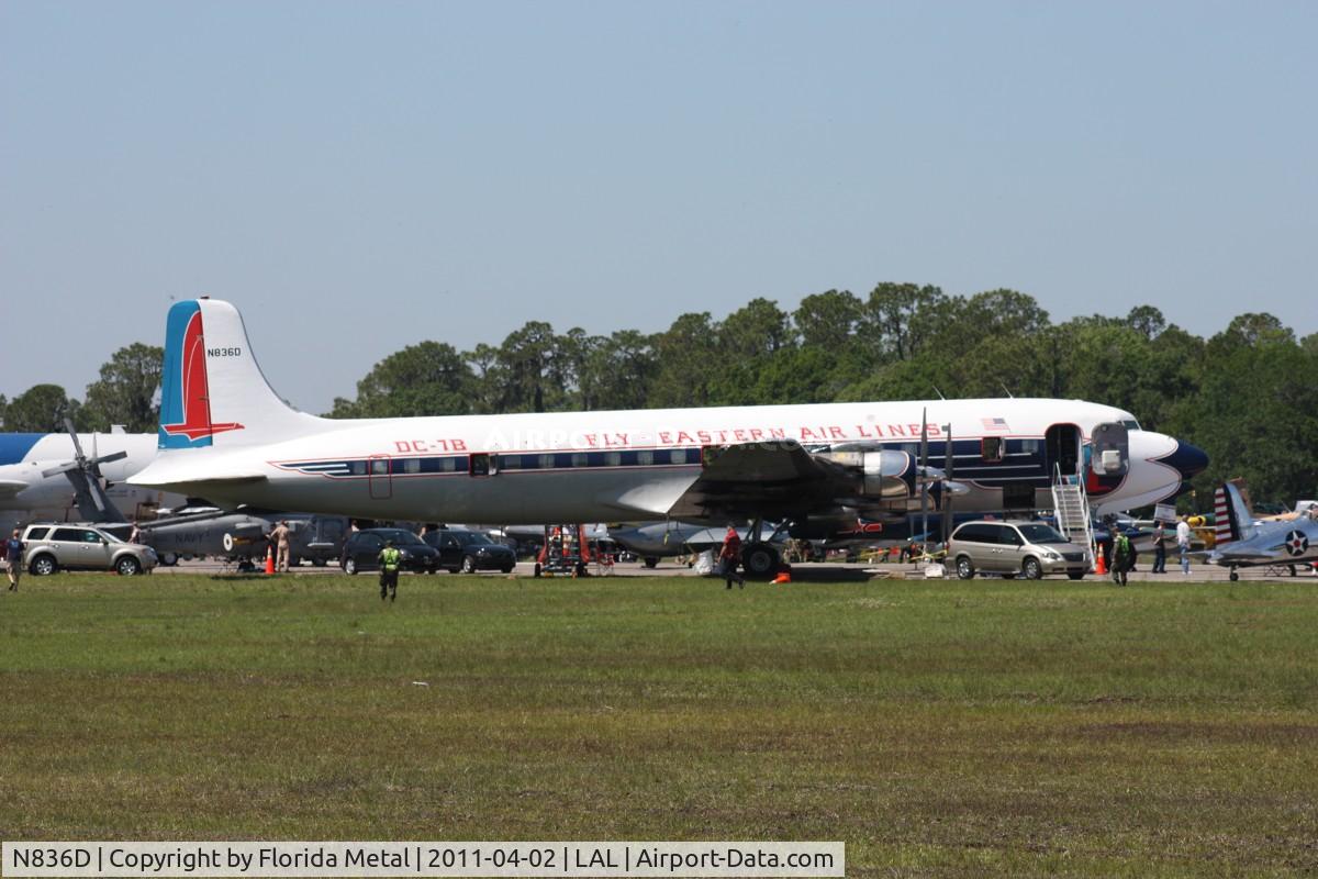 N836D, 1957 Douglas DC-7B C/N 45345, Eastern DC-7B