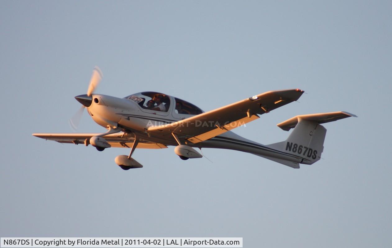 N867DS, 2007 Diamond DA-40 Diamond Star C/N 40.867, Diamond DA40