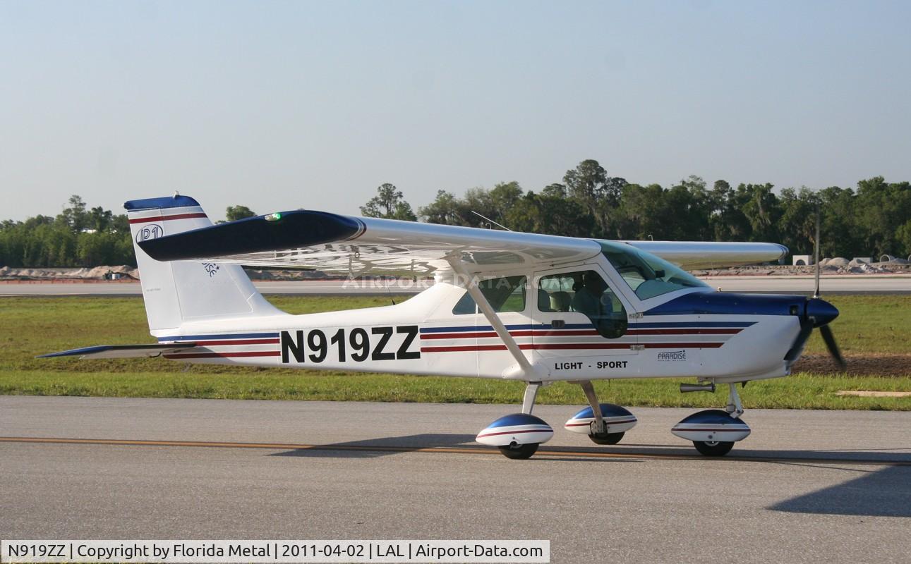 N919ZZ, Paradise Usa Llc Paradise P-1 SLSA LW C/N 0078, Paradise P-1