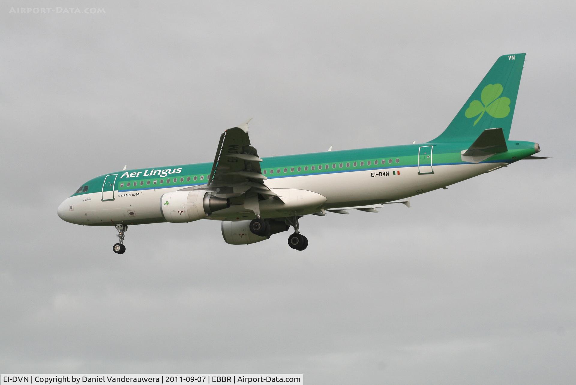 EI-DVN, 2011 Airbus A320-214 C/N 4715, Arrival of flight EI630 to RWY 25L