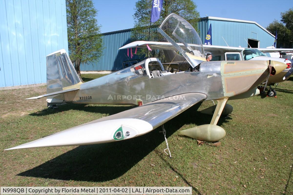 N998QB, 2011 Vans RV-7 C/N 72046, Vans RV-7